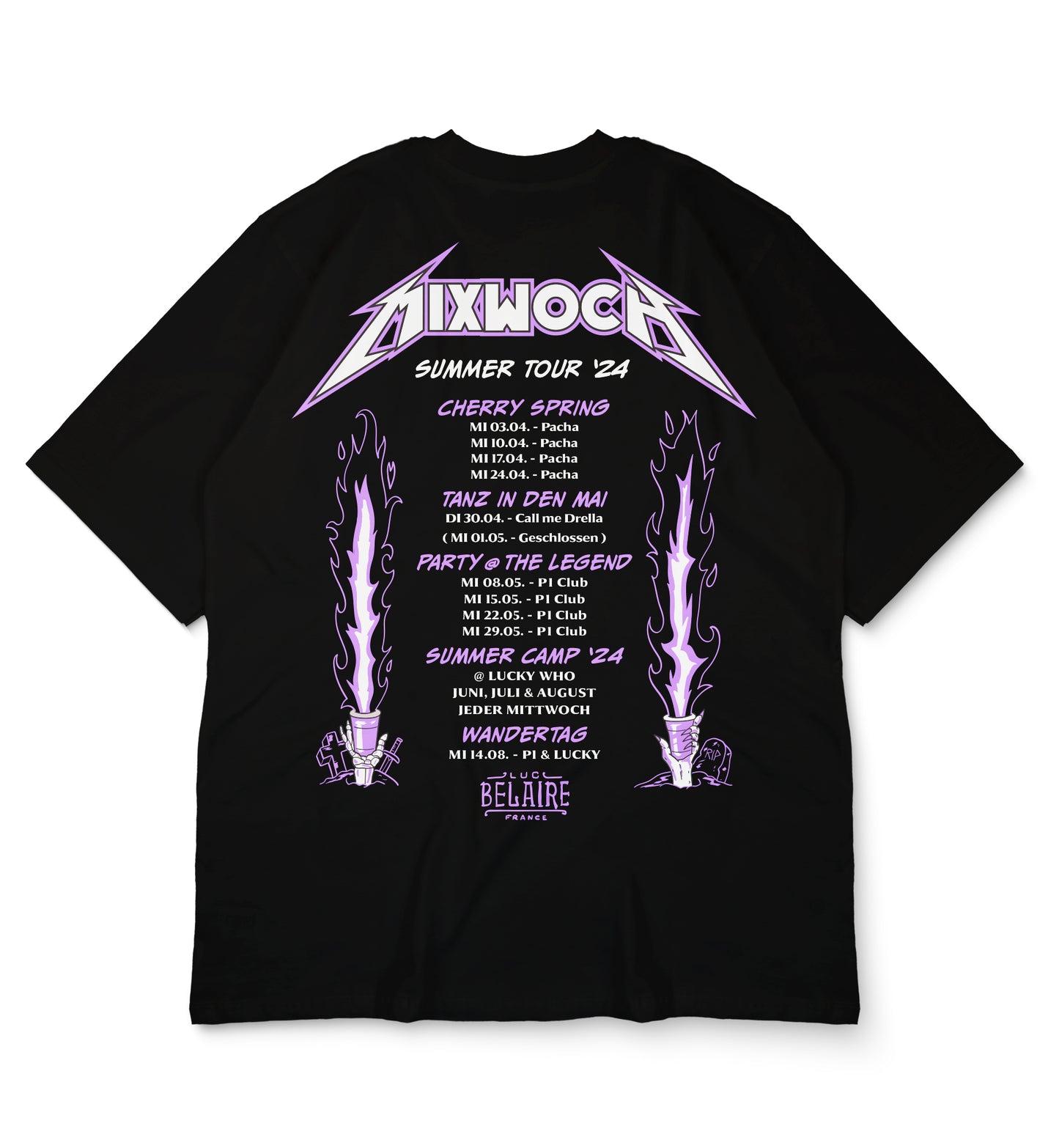 T-SHIRT SUMMER TOUR '24